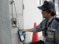 操作・運転上の注意や充電方法はマニュアル化されている
